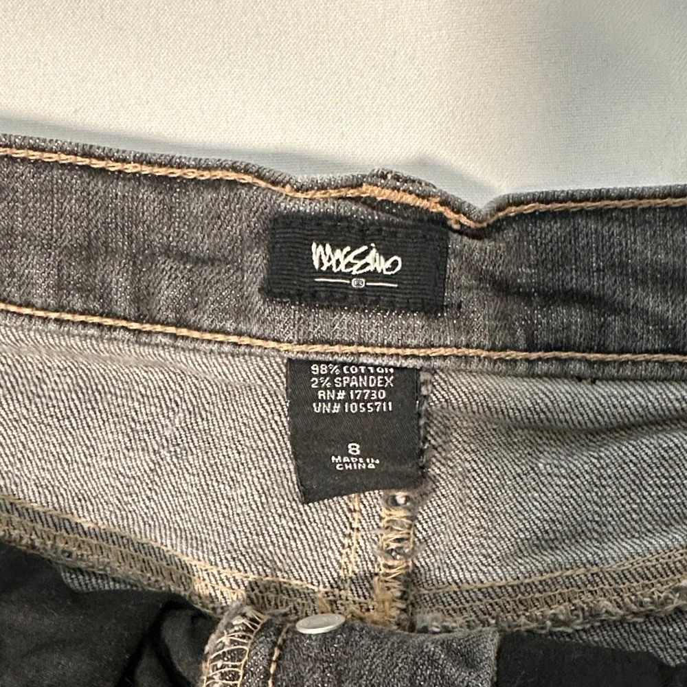 Mossimo Denim Frayed Hem Skirt - Picture 3 of 8
